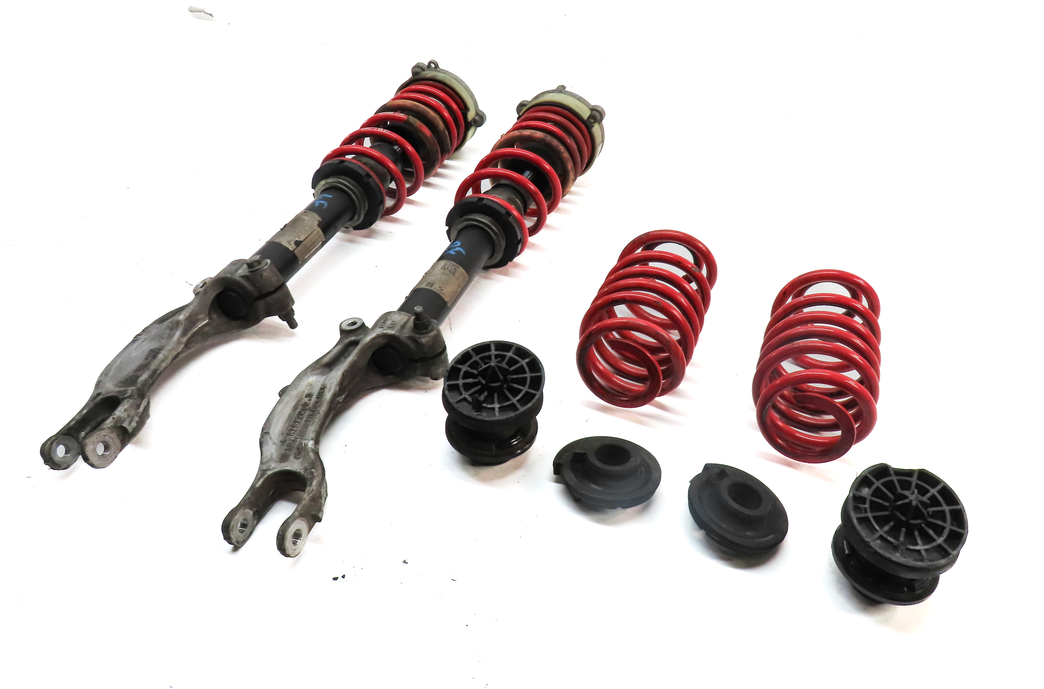 2019 AUDI S5 (B9) AFTERMARKET H&R SUSPENSION FRONT SHOCK STRUT REAR SPRING SET/8 — exact item pictured